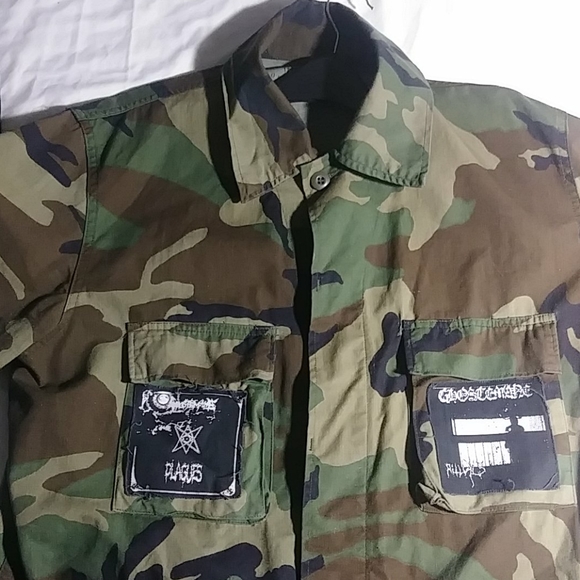 Army jacket (ghostemane) custom made - Picture 1 of 5